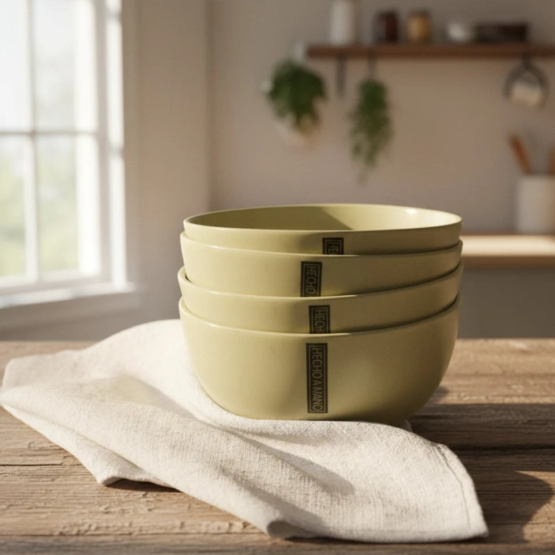 Set 4 Bowls Cerámica Lauca 15 cm Decoexpress