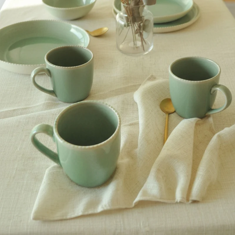 Set 4 Tazas Cerámica Sevilla Decoexpress