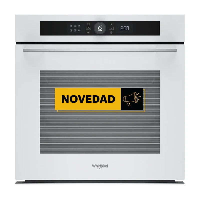 Horno Pirolítico + Hidrolítico 73L Blanco Whirlpool WOI5S8PM2SWA