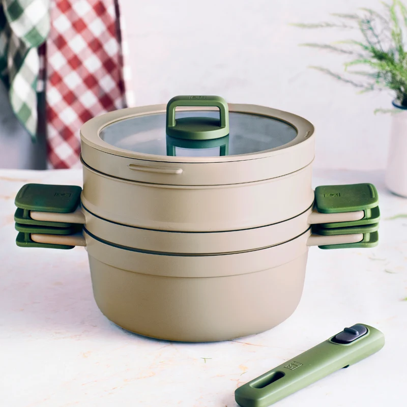 Batería de cocina cerámica 5 piezas Compac Pro Ceramic Bra
