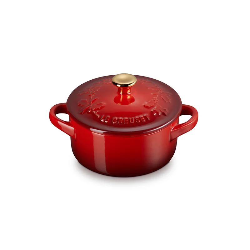 Mini cocotte cerámica Ed. Limitada Holly Le Creuset