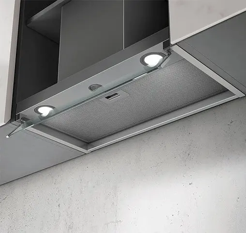Campana integracion 90cm inox Whielpool BOXINLXIXA90