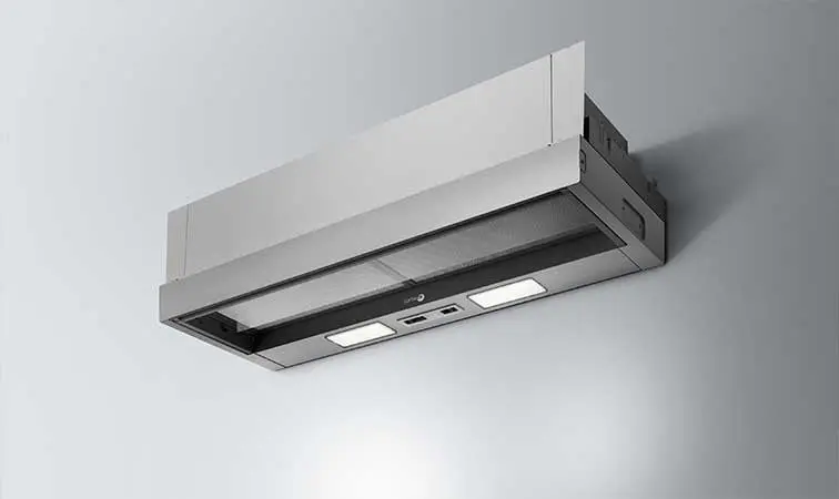 Campana grupo filtrante 86 cm inox Whirlpool VEDOGRA90