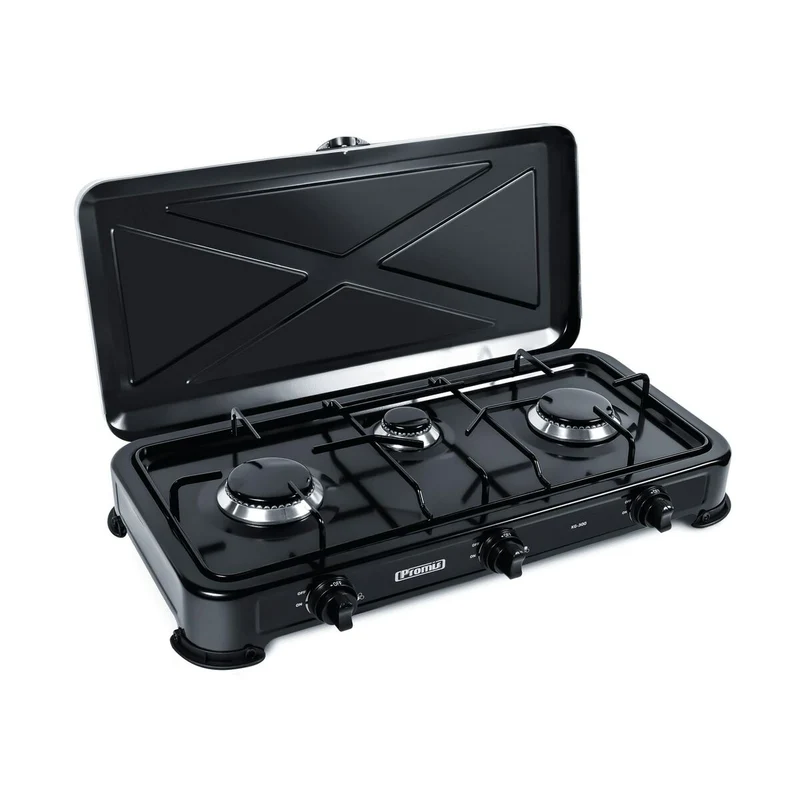 Placa de gas Promis KG300C negra 35 x 11 x 31 cm