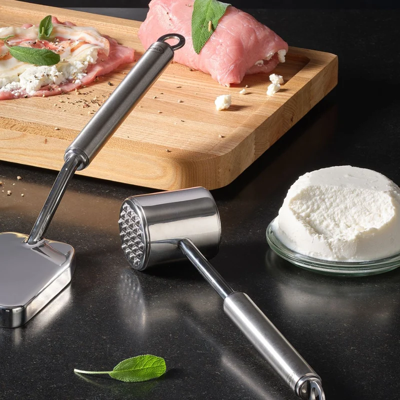 Martillo ablandador de carne de acero inoxidable Rösle