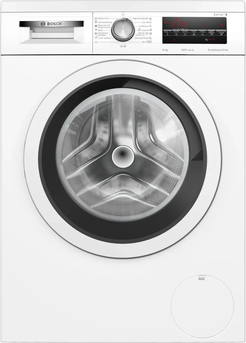 Lavadora Bosch Serie 6 WUU28T63ES 8 Kg 1400 RPM