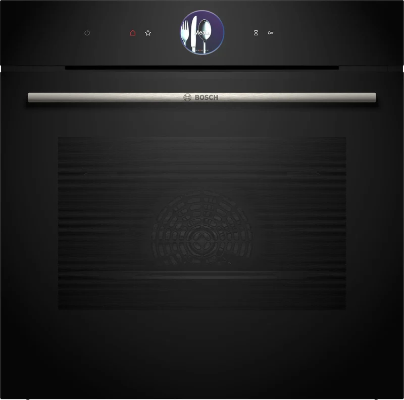 Horno Bosch HBG7764B1 Serie 8 Multifunción Pirolítico Cristal Negro Clase A+