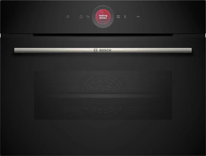 Horno Bosch CBG7741B1 Serie 8 Compacto 60 x 45 cm Cristal Negro Pirolítico Clase A+