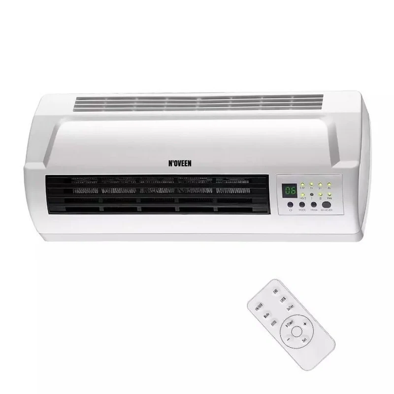 Calentador Split Cerámico de Pared N'oveen HC2000 Blanco 2000 W