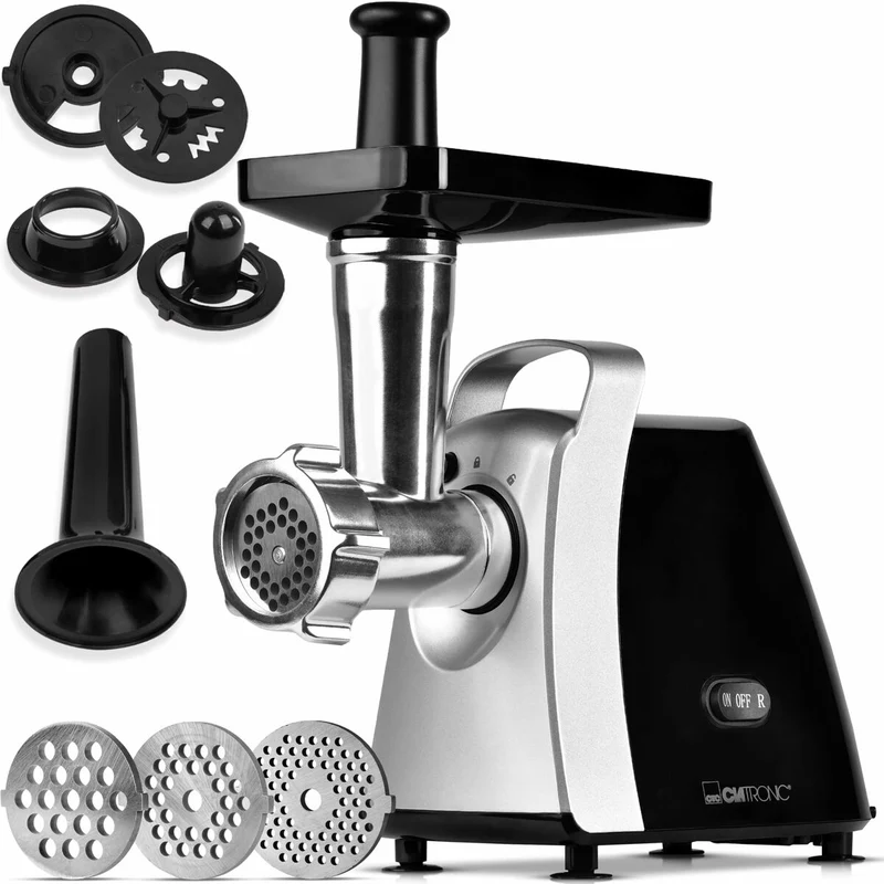 Picadora Clatronic FW 3803 Negro Plata Acero inoxidable 1000 W