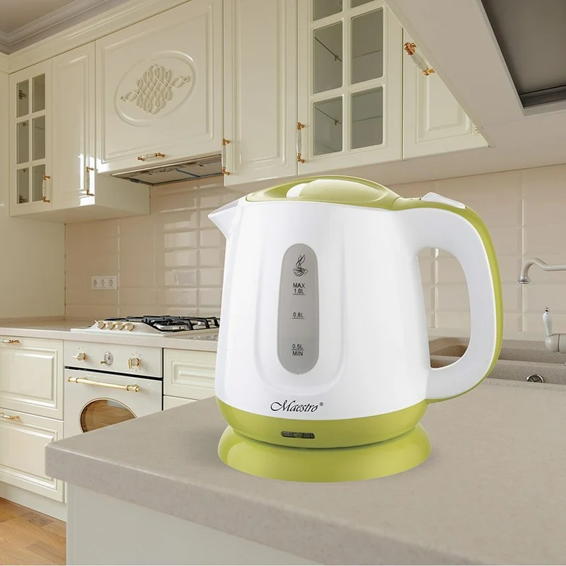 Hervidor Feel Maestro MR013 Blanco Verde Plástico 1100 W
