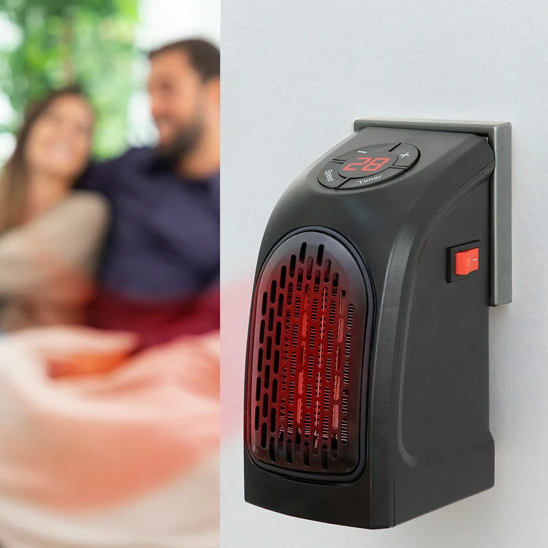 Mini Calentador de Enchufe Portátil Heatpod InnovaGoods 400 W