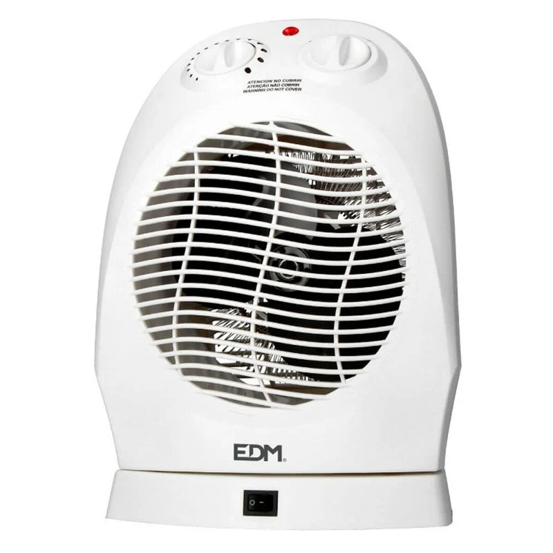 Calentador EDM 07202 07202 Blanco 1000-2000 W 1000 - 2000 W