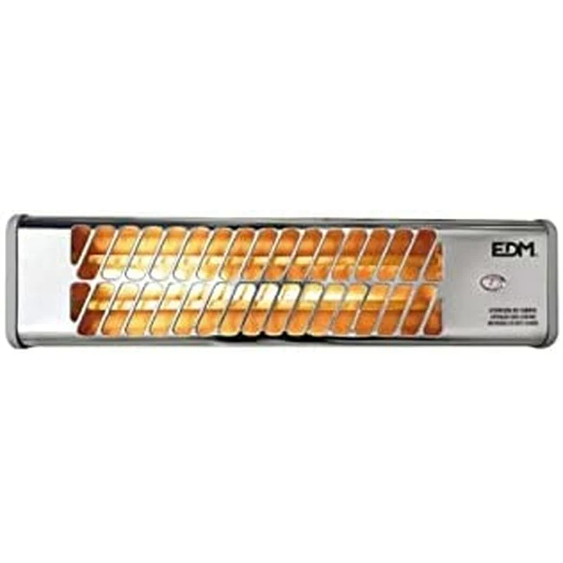 Calentador de cuarzo EDM 07108 07108 Blanco 800 W Baños