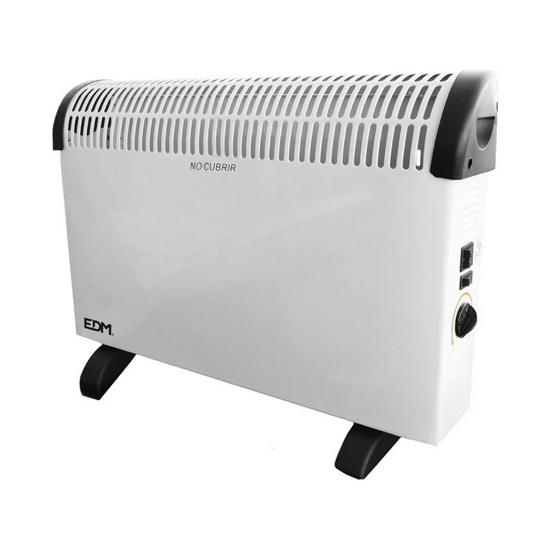 Calefactor digital EDM 07134 07134 Blanco 2000 W
