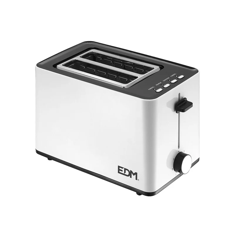 Tostadora EDM 07638 Diseño Blanco 850 W