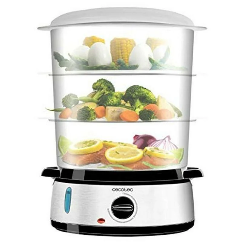 Vaporera Cecotec Vapovita 3000 800W 9 L Gris Acero Inox 800 W