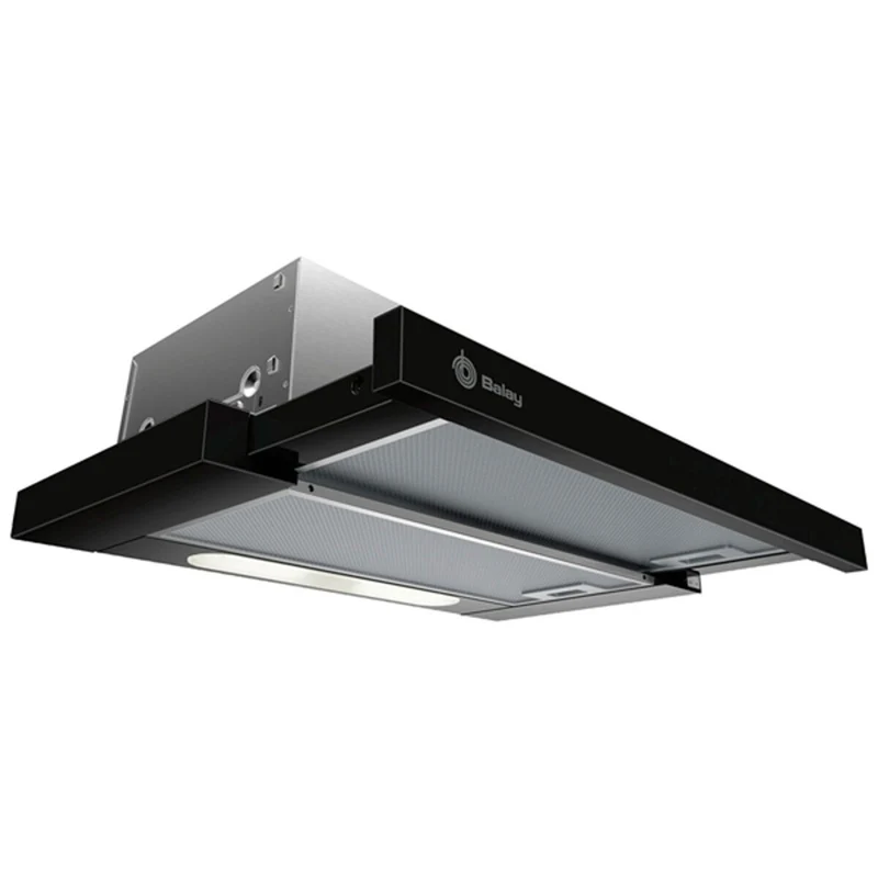 Campana convencional Balay 3BT263MN 370 m3 / h 54 dB 146W Negro