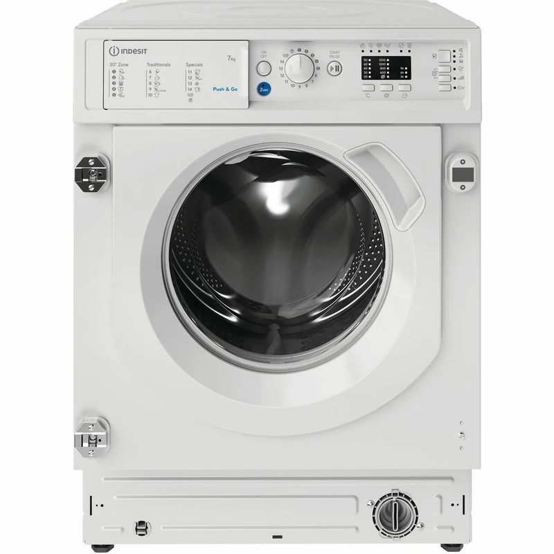 Lavadora Indesit BIWMIL71252EUN 7 kg 1200 rpm Blanca