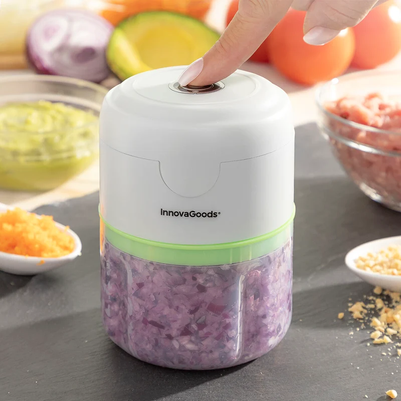 Mini Chopper Portátil Recargable Echoppie InnovaGoods