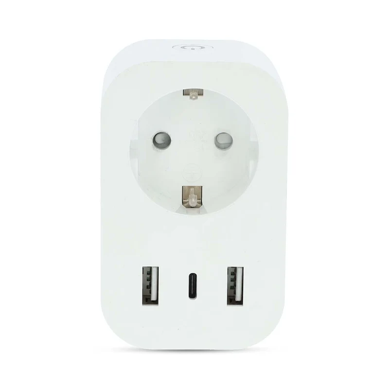 SmartLife Slimme Stekker Wi-Fi - IP21 - Energiemeter