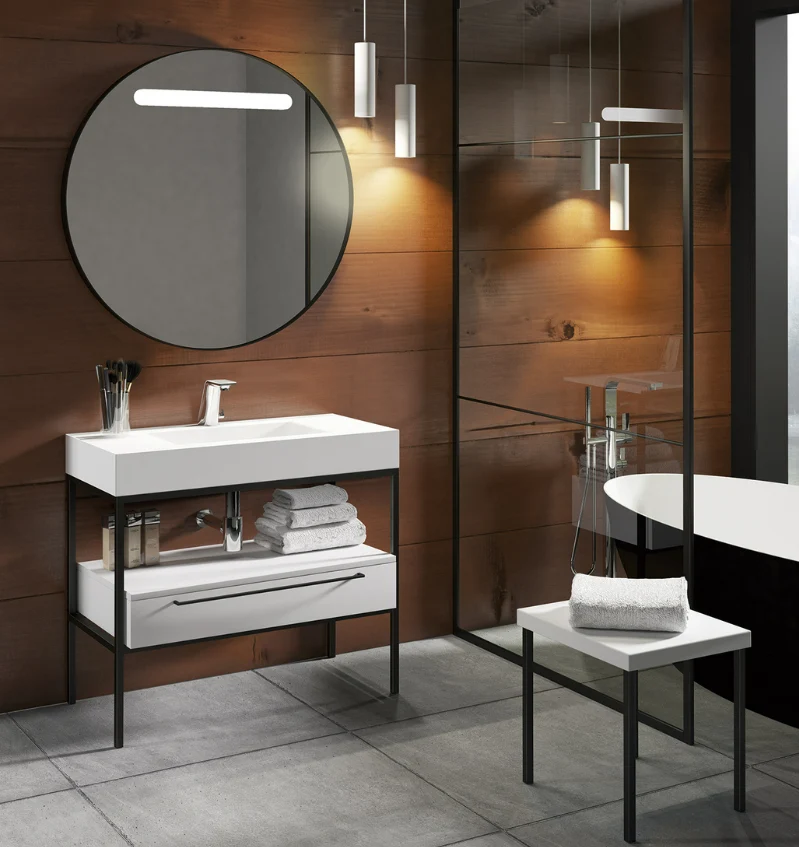 ESTRUCTURA METALICA DE BAÑO