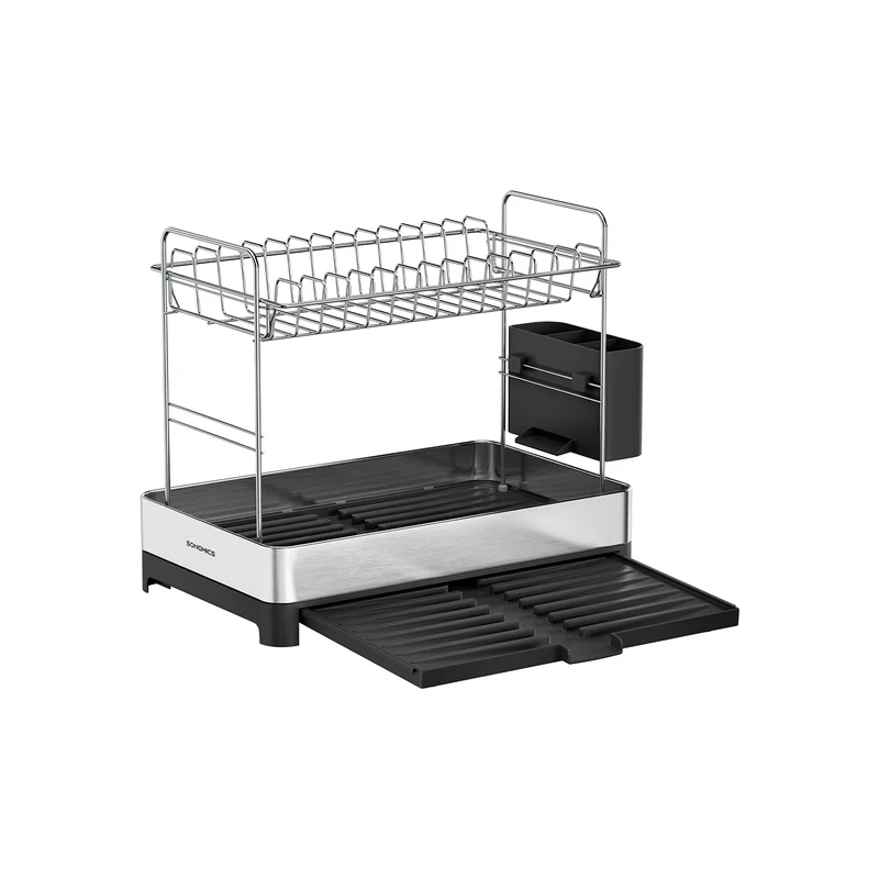 Escurreplatos de 2 Capas Extensible