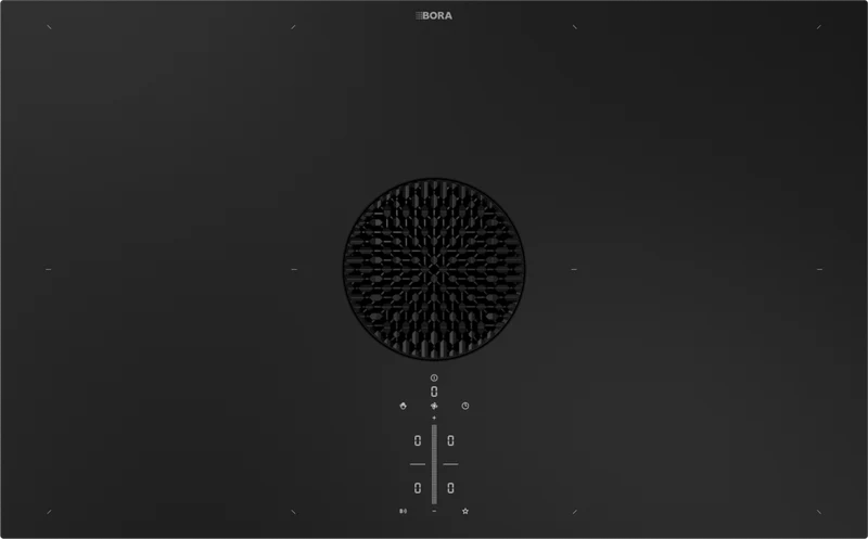 Placa de inducción X Pure con extractor de superficie integrado