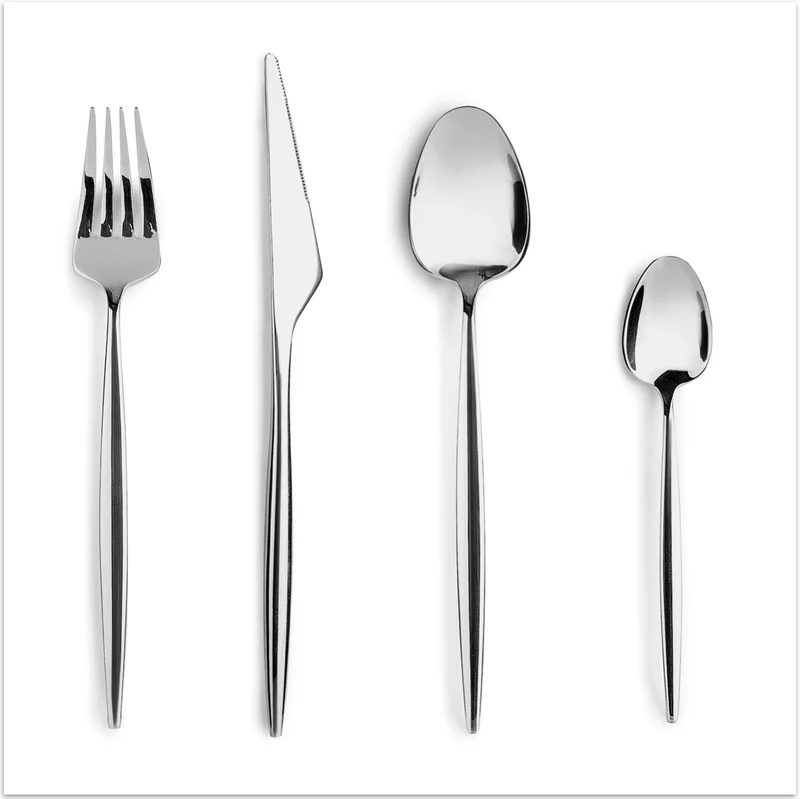 Set 24 cuberteria acero inox 18/10 Mica