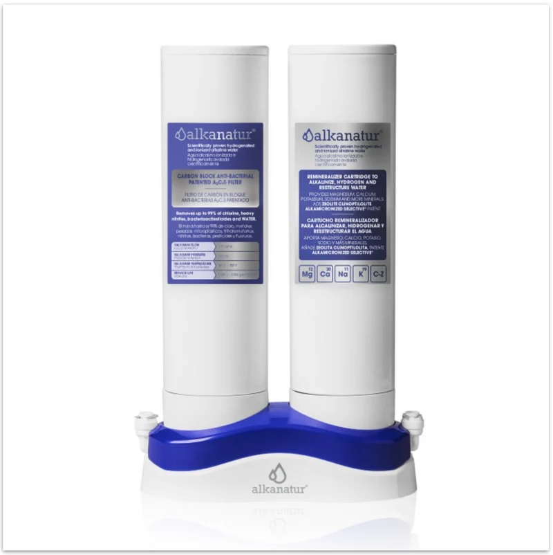 Sistema ultrafiltración con Zeolita sobre encimera