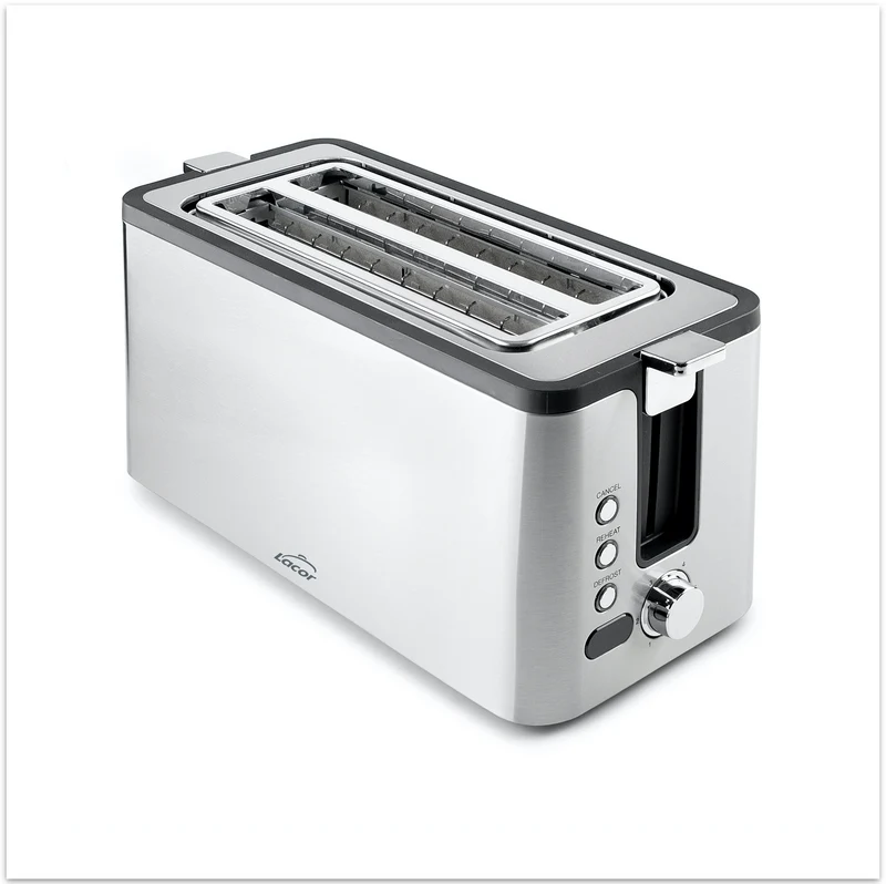 Tostador Acero inoxidable doble ranura larga