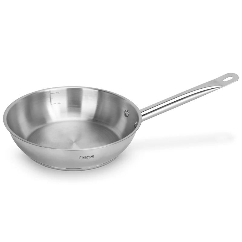 Sartén Professional Acero Inoxidable 28x6,5 cm Fissman