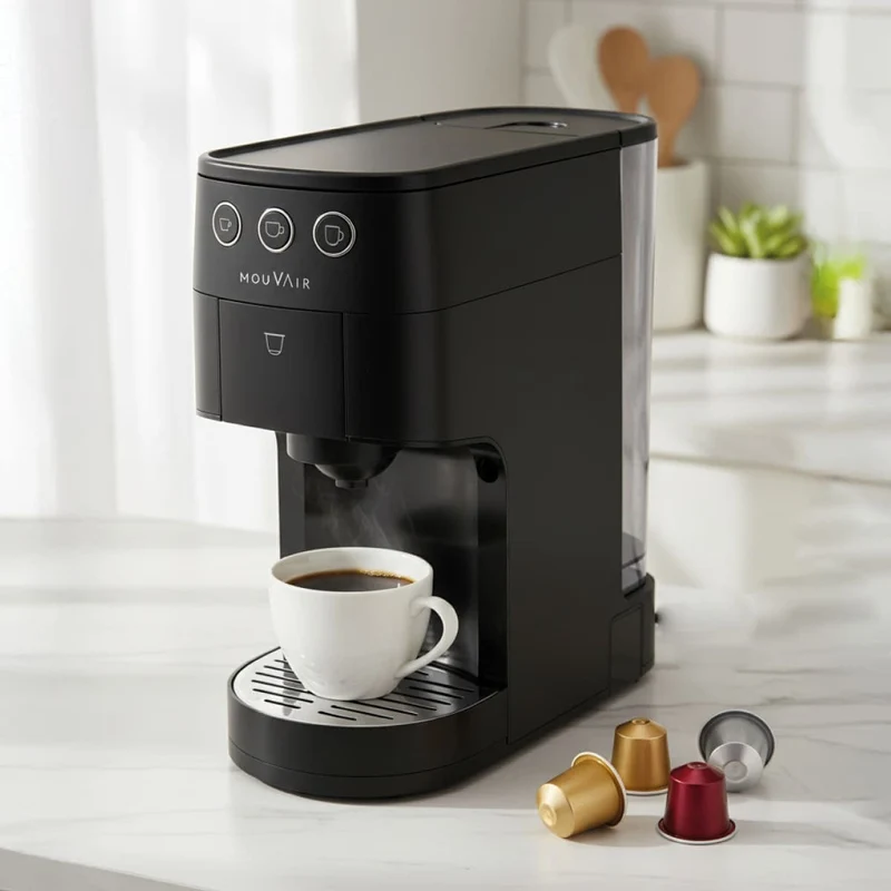 Cafetera Multicápsula Trevi Mouvair