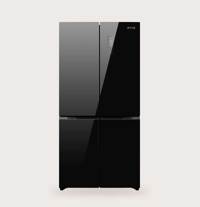 Frigorífico 4 Puertas EVVO F80B Glass