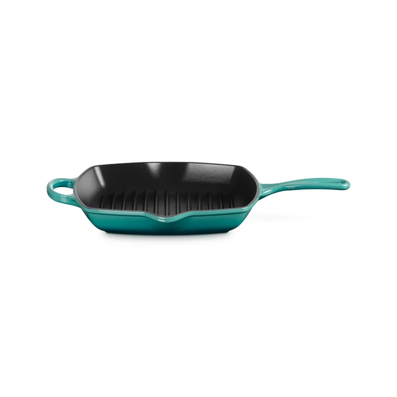 Skillet Grill Cuadrada 26 Cm Bleu Riviera Le Creuset