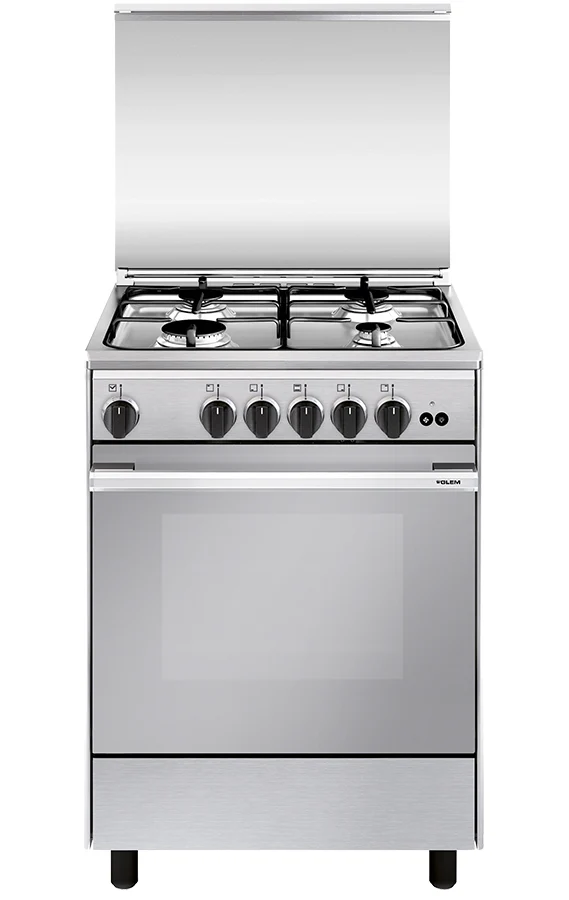 Vitrokitchen UN55I Cocina Gas 53x50 cm Inox Horno de Gas