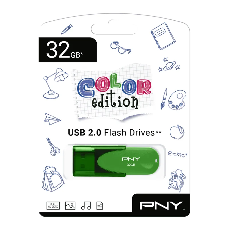 Memoria USB PNY Verde