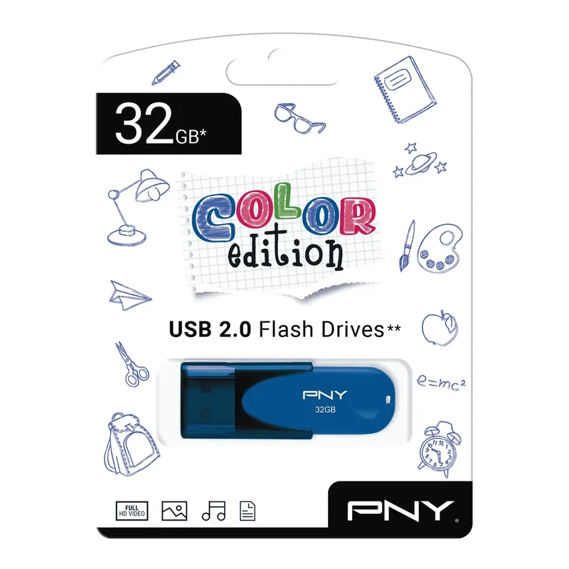 Memoria USB PNY Azul
