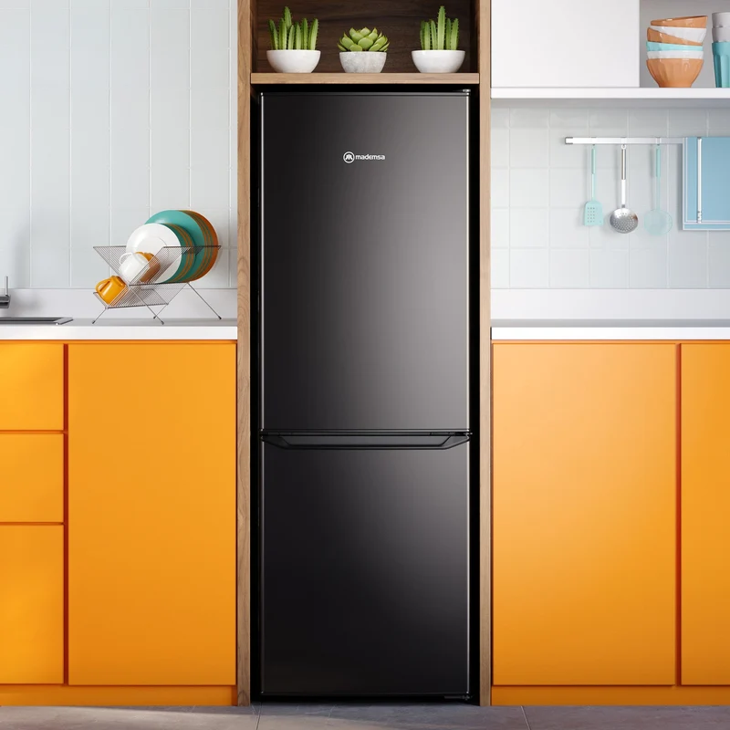 Refrigerador 173L Frío Directo Bottom Freezer MED165B Mademsa