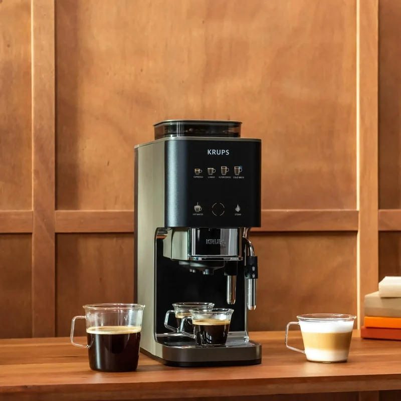 Cafetera Espresso Coffee Crush Experience Krups