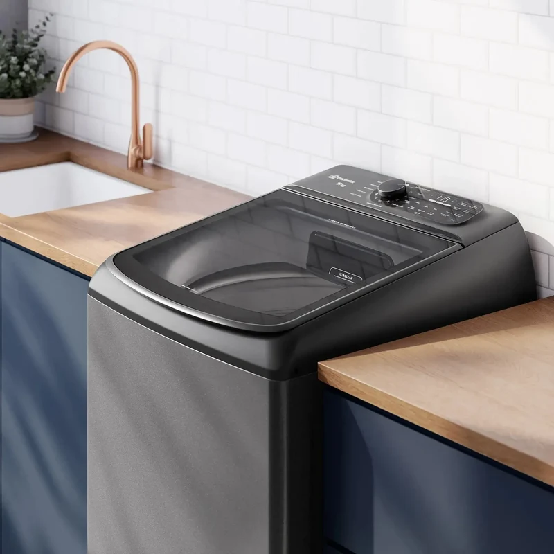 Lavadora Automática 21kg Carga Superior Inverter EMTL21IO Electrolux