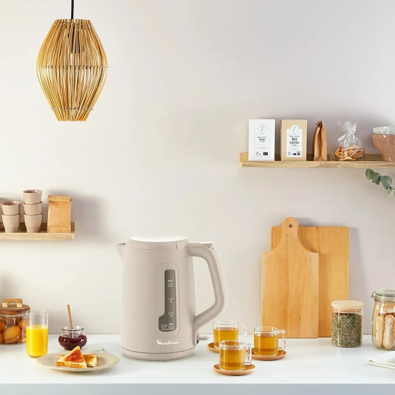 Hervidor Morning 1,7L Gris Moulinex