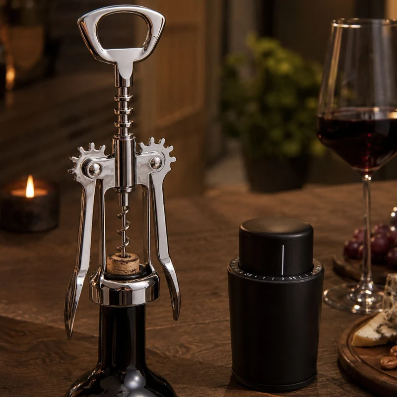 Pack Descorchador Brazo + Tapón Vacío Wine