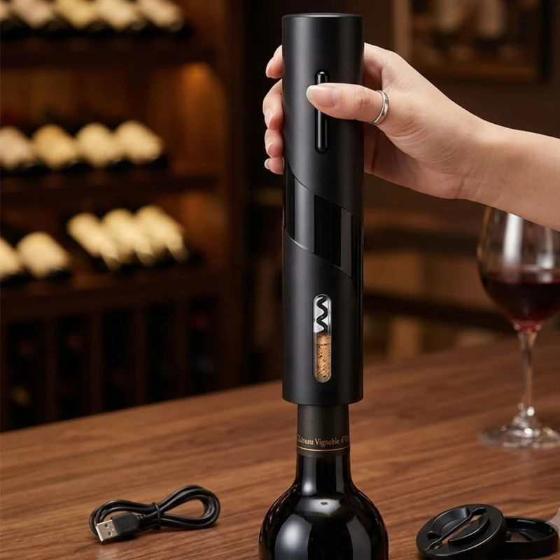 Descorchador Electrico Recargable Wine