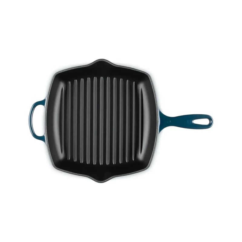 Skillet Grill Cuadrada 26 Cm Nuit Hierro Le Creuset