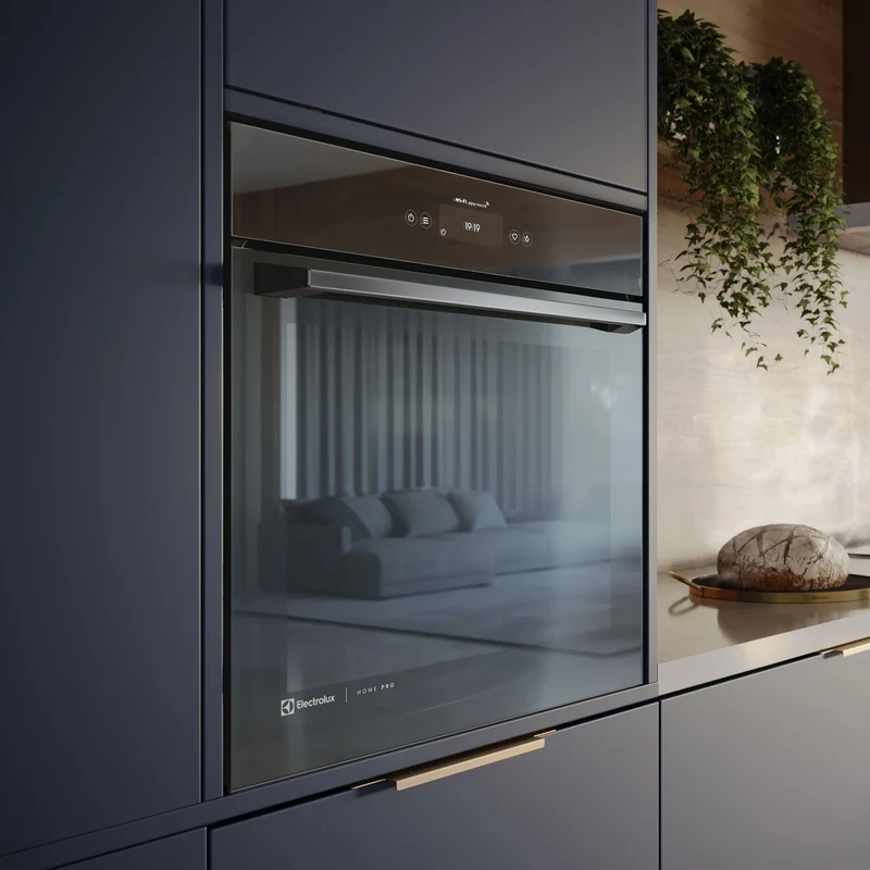 Horno Empotrable Eléctrico 80L Freidora de Aire y Wifi OE9XS Electrolux