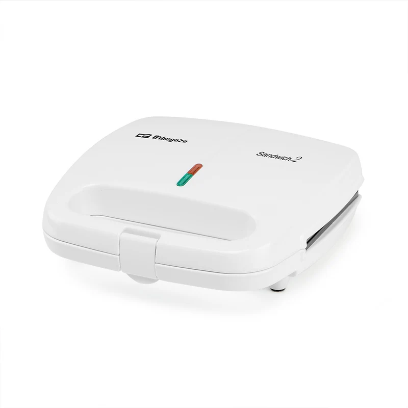 Orbegozo SW 4915 Sandwichera 800W Placas Antiadherentes Blanca