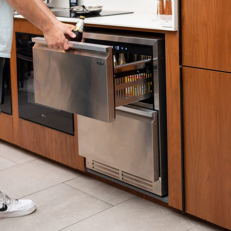Cajón Refrigerador 2 Puertas 92 Lts FDV Deluxe