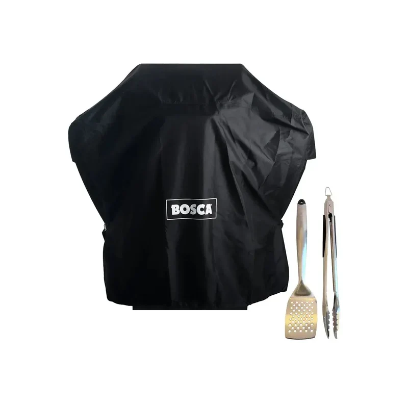 Pack Funda L + Set de Herramientas para Asado 2 Pzs Bosca