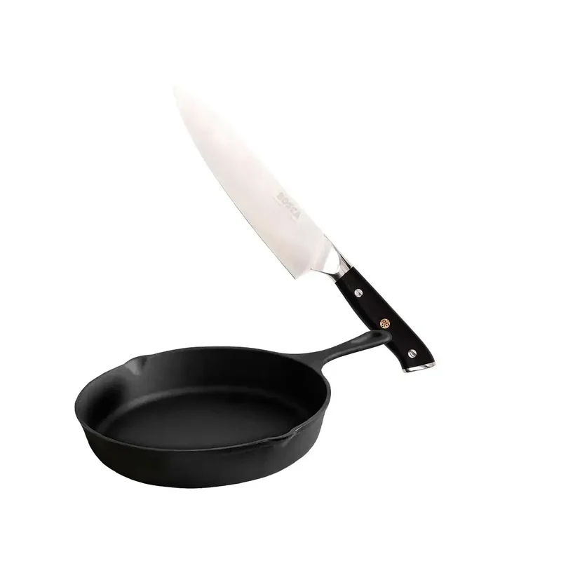Pack Sartén Pequeño + Cuchillo Profesional Bosca
